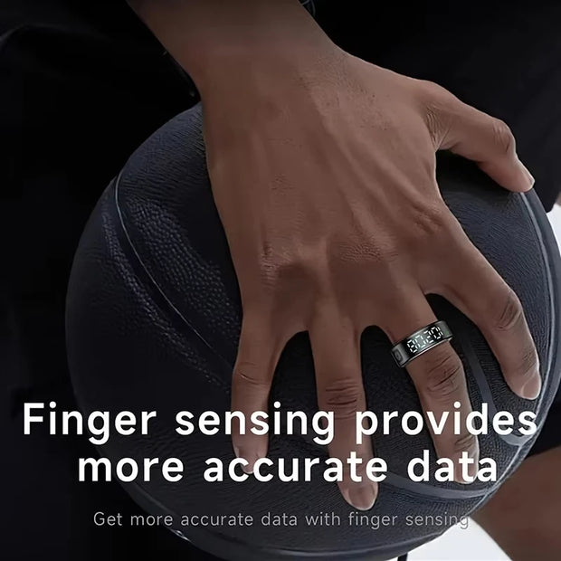 2025 New SR08 Smart Ring Heart Rate Sleep Monitor Motion Tracking IP68 Waterproof Men Women Smart Ring Holiday Gift