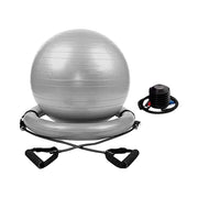 Yoga Ball Chair Kit PVC Heavy Duty Universal with Pump with Inflatable Base
