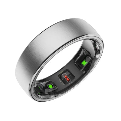 2025 New AI Ring R10 for Women Men Qring Stainless Steel Smart Ring Sleep Tracker Fitness Health Monitor in Iphone Android