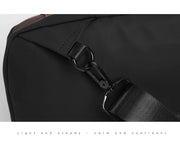USB Charging Crossbody Package Men Anti Theft Chest Bag Shoulder Bags School Short Trip Messengers Bags Men's Oxford Sling Pack