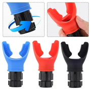 Black New Breathing Trainer Lung Flexer Durable Fitness Exerciser Increases Lung Capacity Breath Adjustable Levels Respiratory