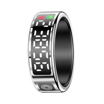 2025 New SR08 Smart Ring Heart Rate Sleep Monitor Motion Tracking IP68 Waterproof Men Women Smart Ring Holiday Gift