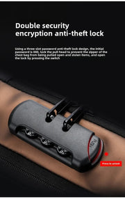 USB Charging Crossbody Package Men Anti Theft Chest Bag Shoulder Bags School Short Trip Messengers Bags Men's Oxford Sling Pack