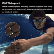 2025 New SR08 Smart Ring Heart Rate Sleep Monitor Motion Tracking IP68 Waterproof Men Women Smart Ring Holiday Gift