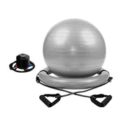 Yoga Ball Chair Kit PVC Heavy Duty Universal with Pump with Inflatable Base